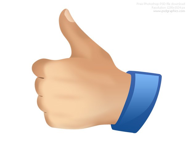 Psd Thumbs Up And Down Icon Psdgraphics