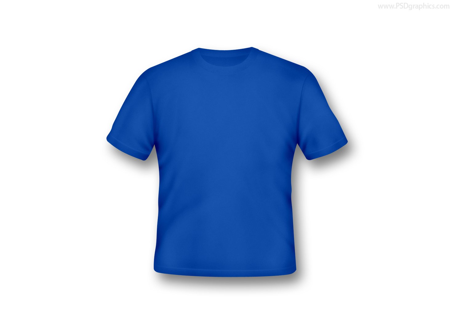 Blank t-shirts in various colors | PSDGraphics