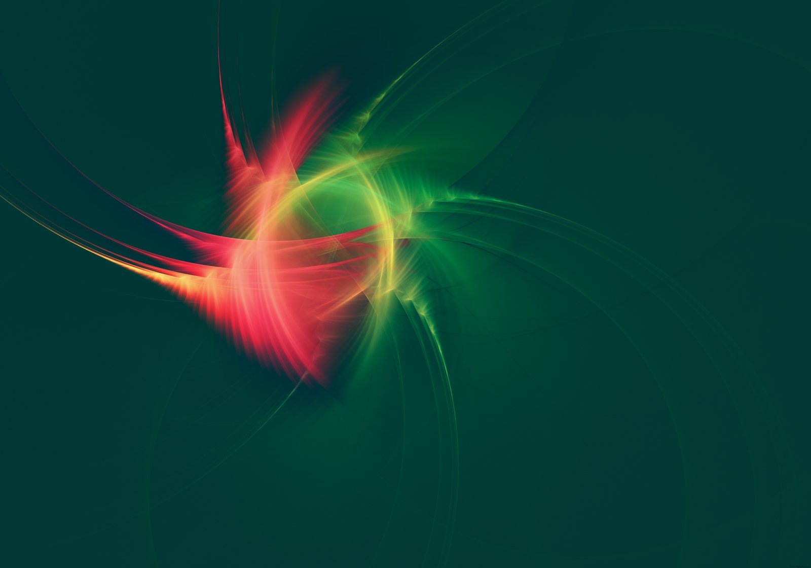 Abstract green light background - PSDgraphics