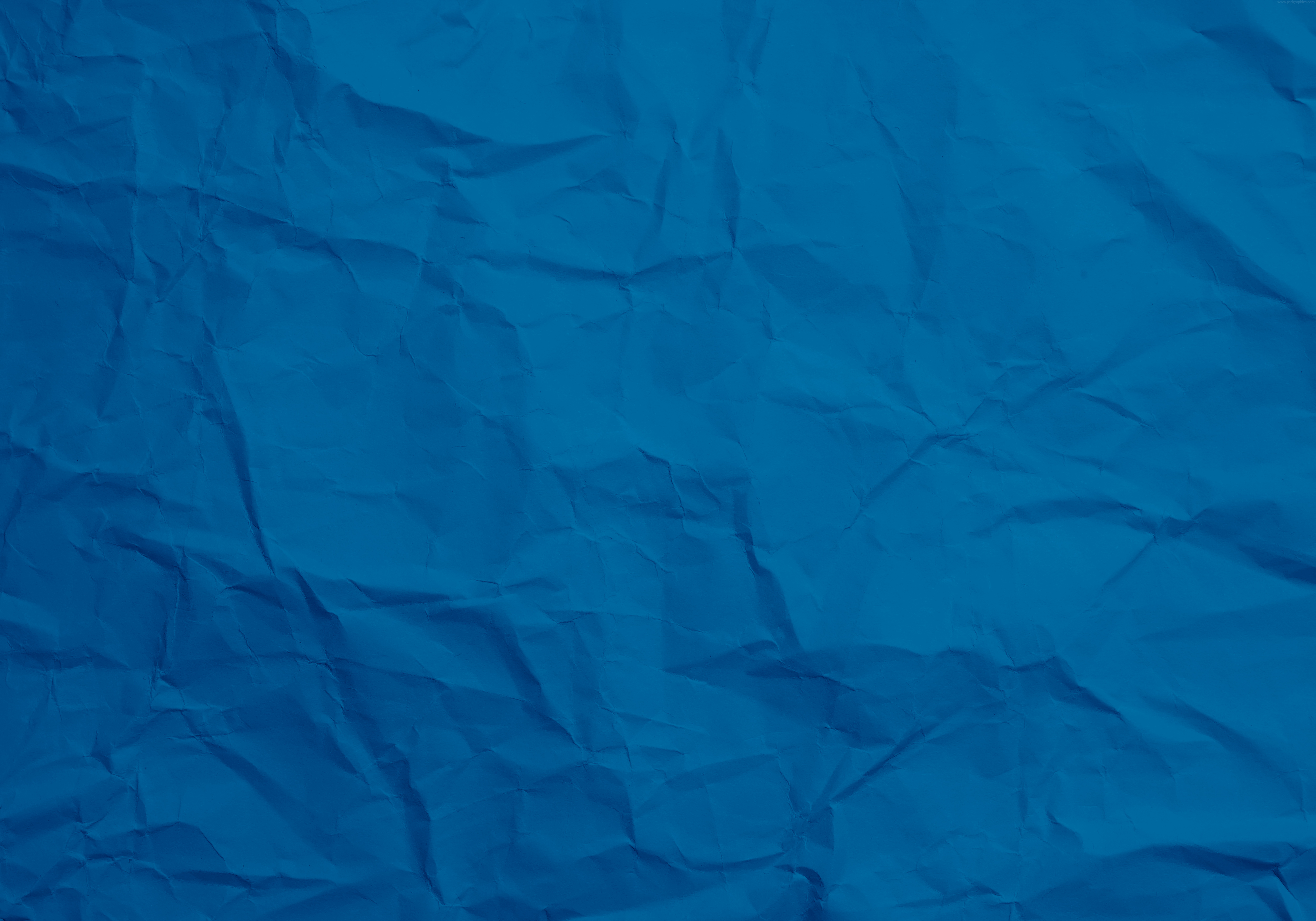 Crumpled blue paper texture background, top view Stock Photo by  AtlasComposer