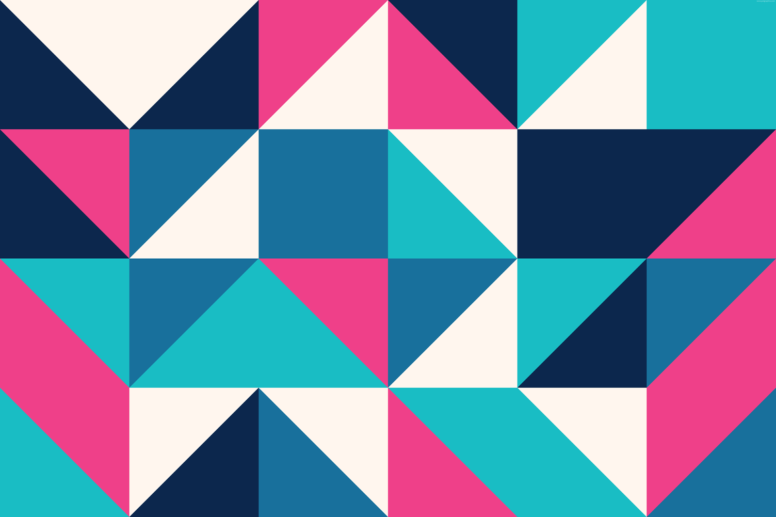 Seamless geometric shapes pattern | PSDGraphics