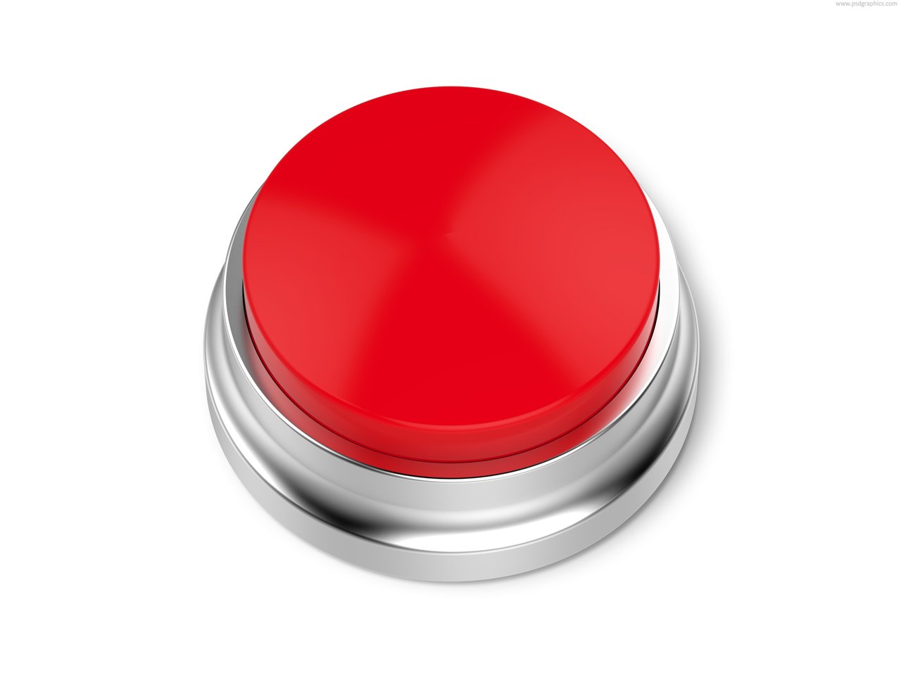 Red emergency button - PSDgraphics
