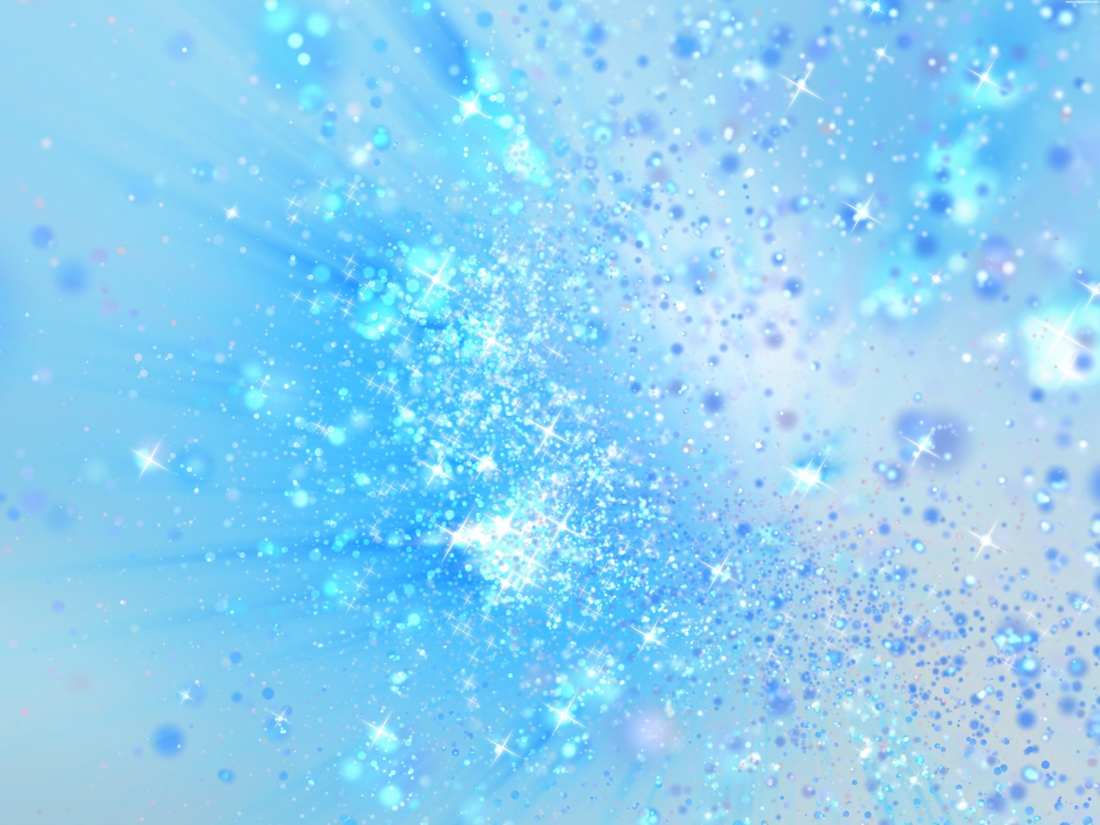 Blue magic dust background - PSDgraphics