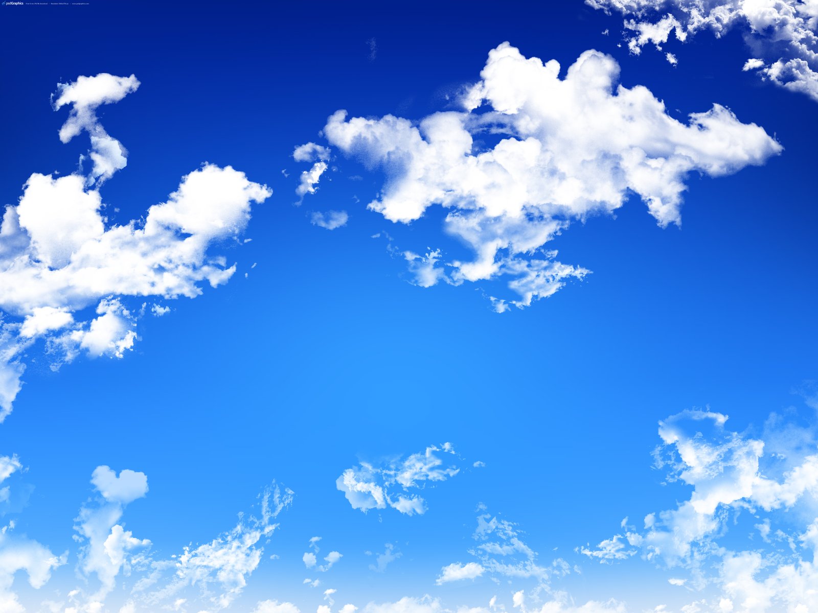 Blue sky background | PSDgraphics