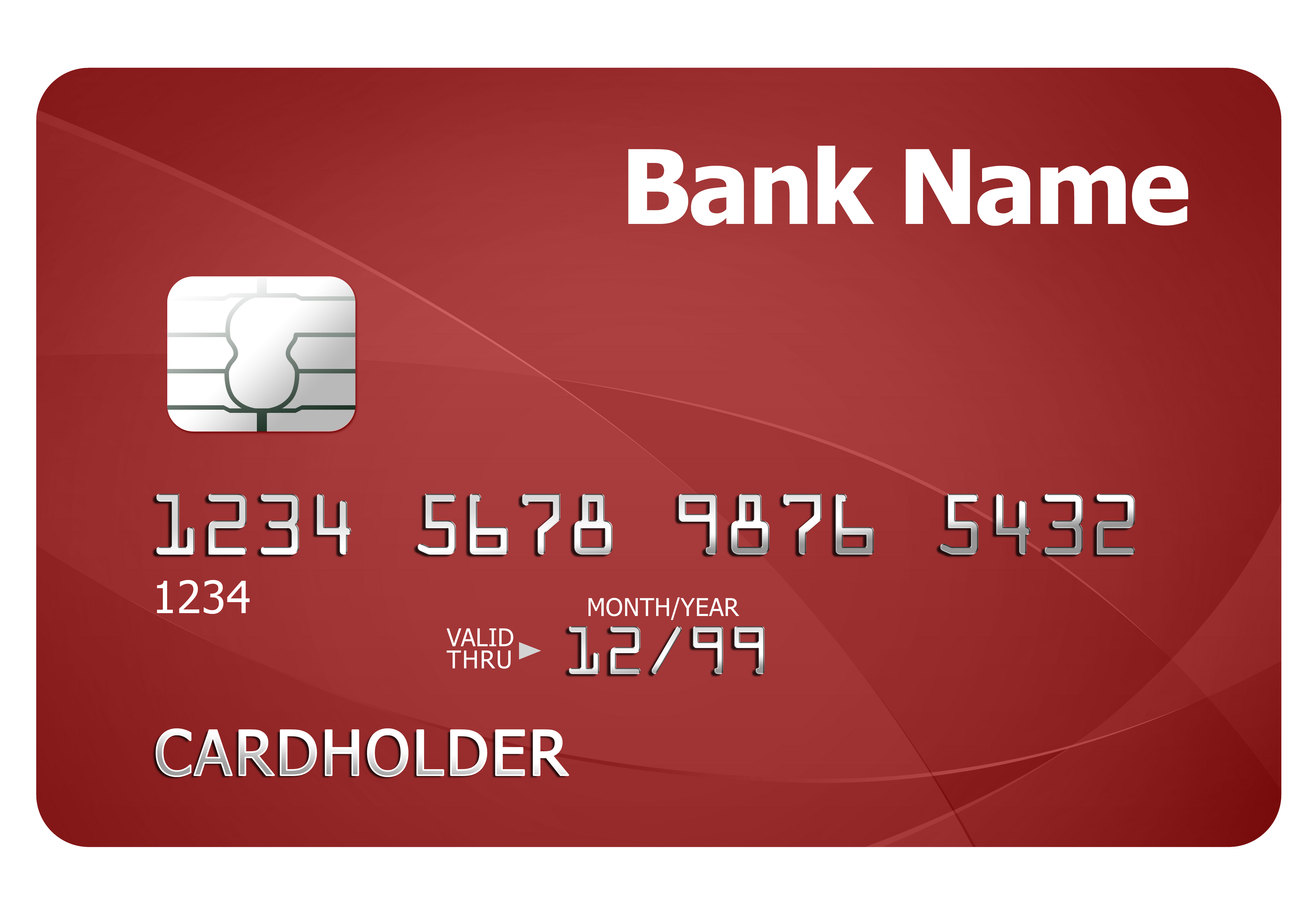 Credit Card Template PSDgraphics