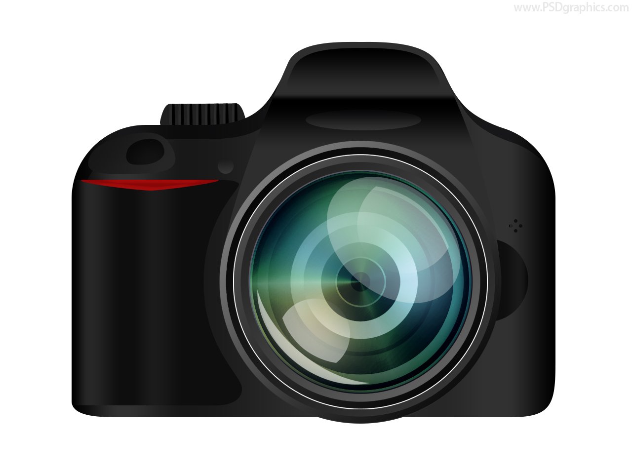 Download Digital camera icon (PSD) | PSDGraphics