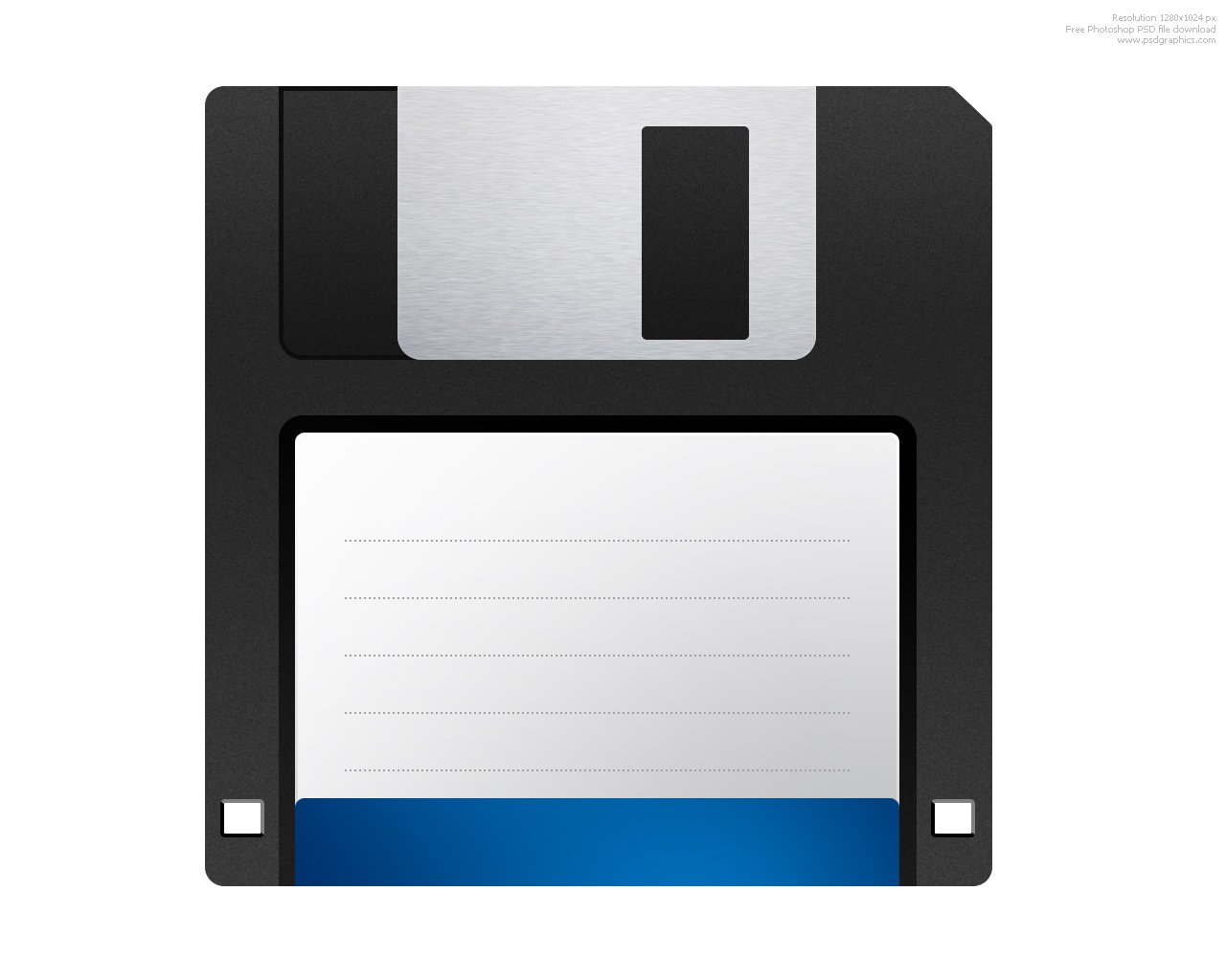 Save icon - floppy disk | PSDGraphics
