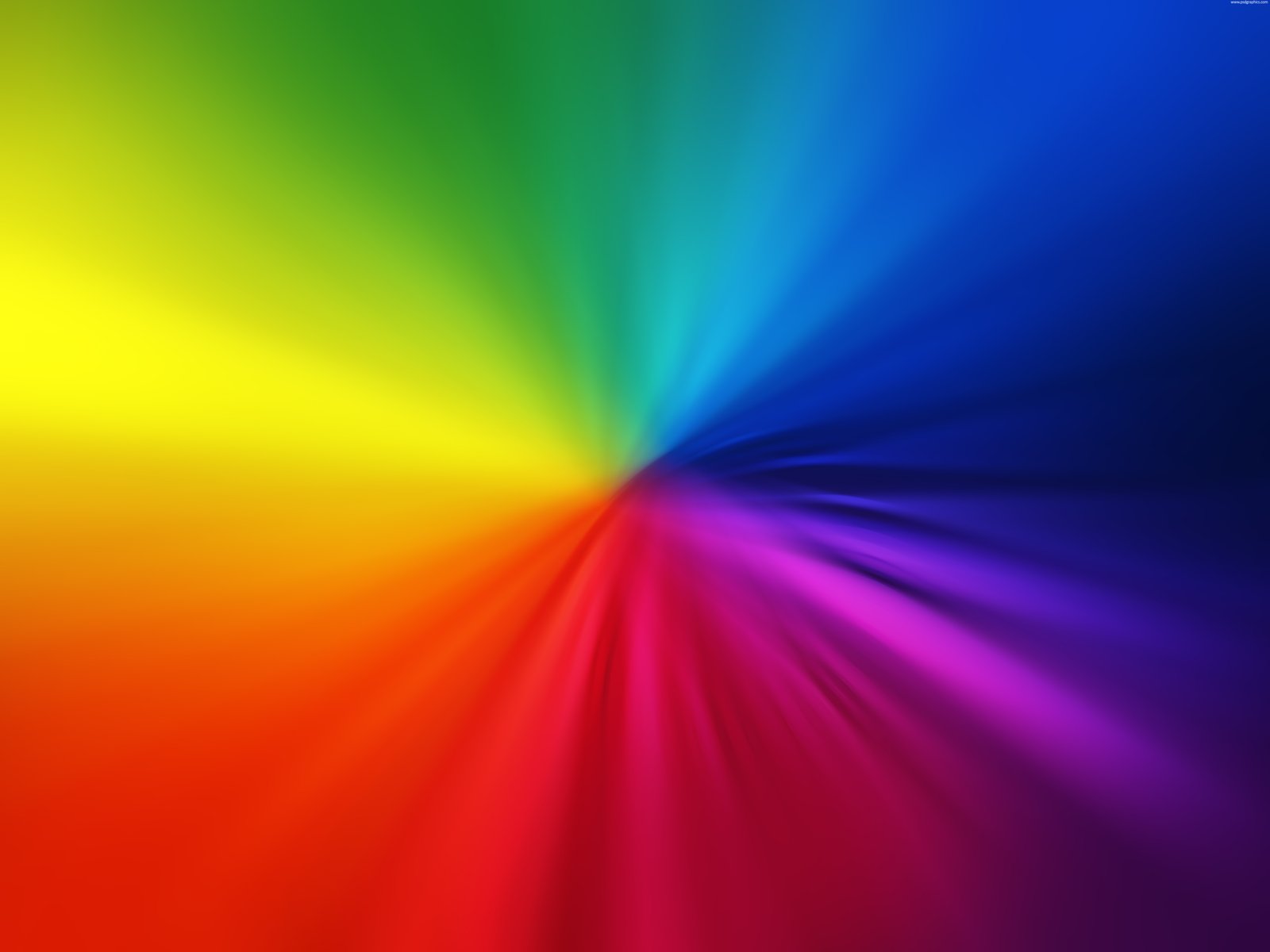 blury rainbow colors