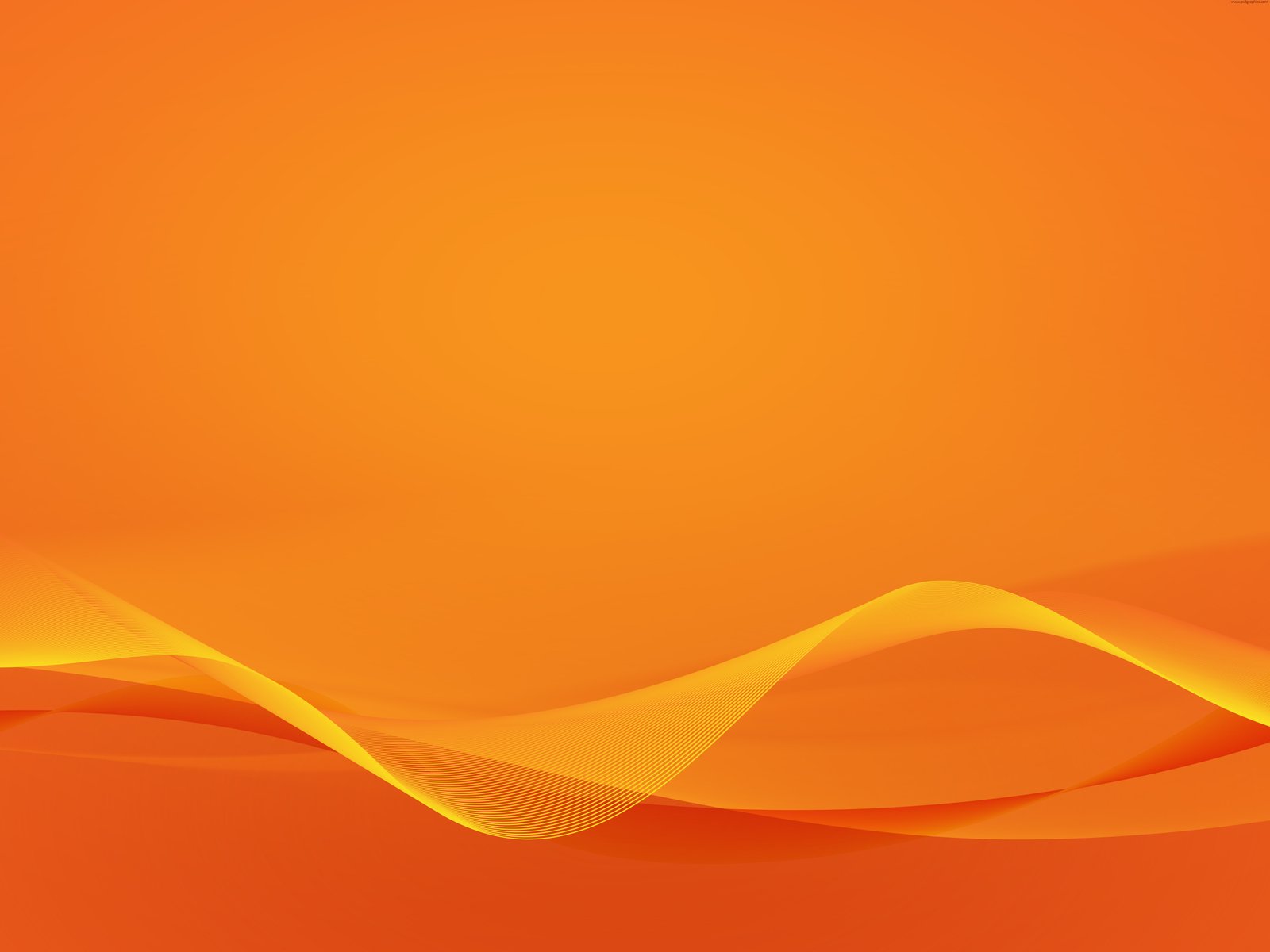 Wavy orange design - PSDgraphics
