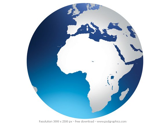 africa globe