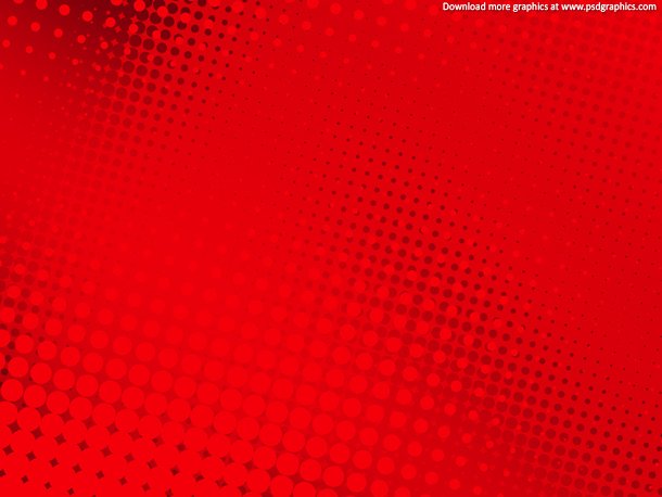 Red halftone background | PSDgraphics