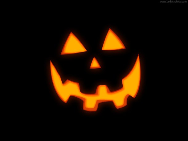 Jack O' Lantern, Halloween pumpkin icon (PSD) | PSDGraphics