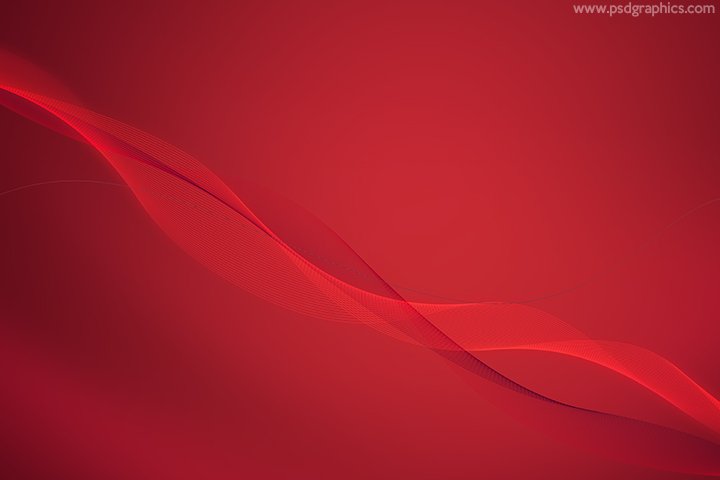 Modern red background - PSDgraphics