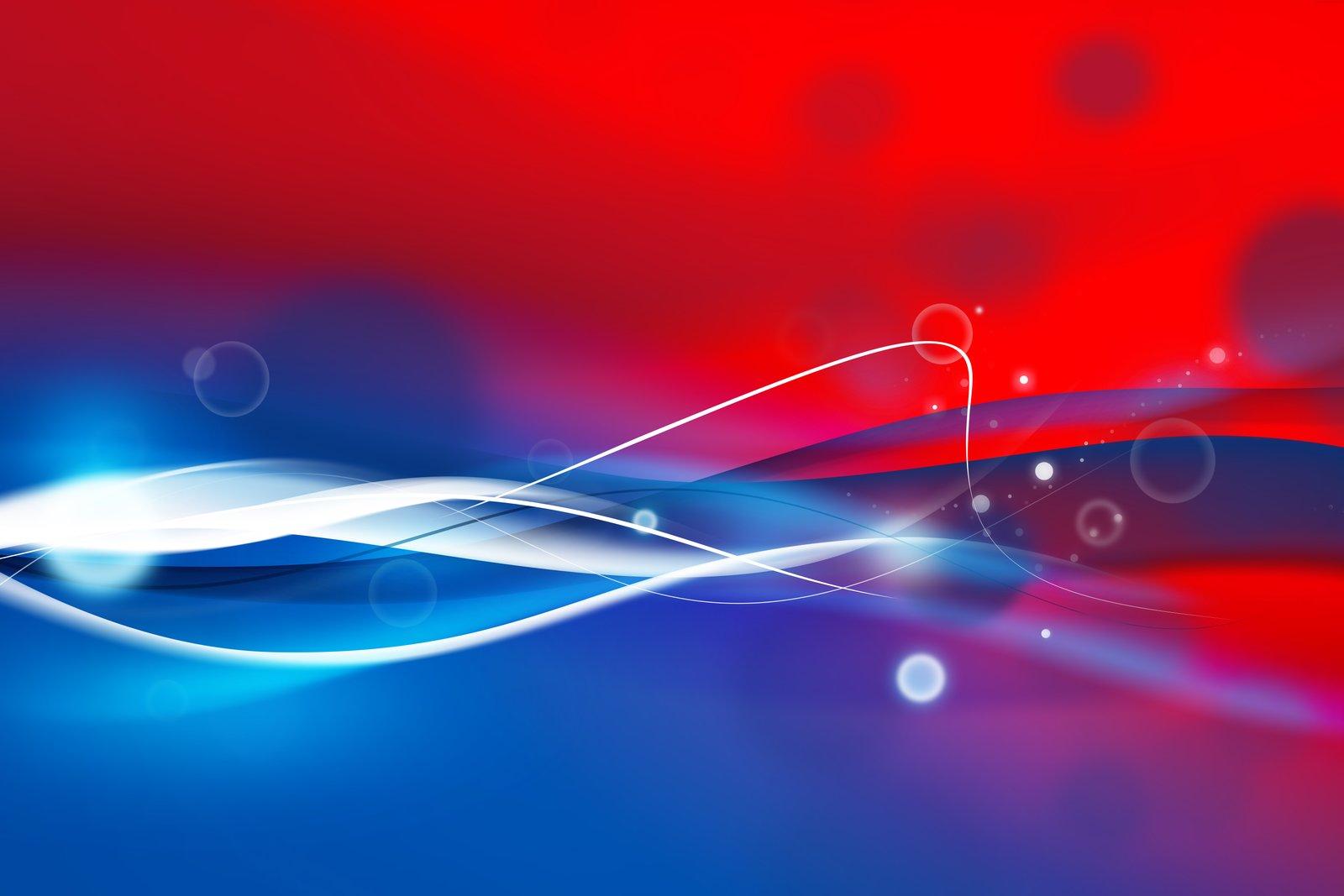red and blue background