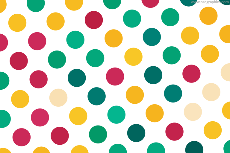 Spring colors dots